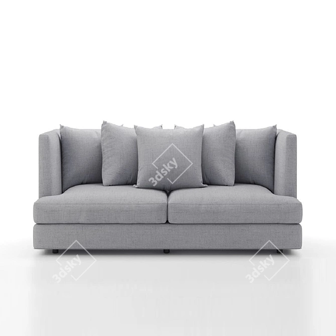 Millas Design Sofa from Highland 3D model image 2
