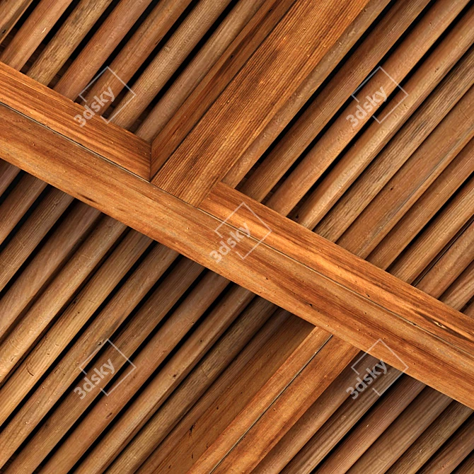 Vertex Ceiling Beam 3D Model 3D model image 4