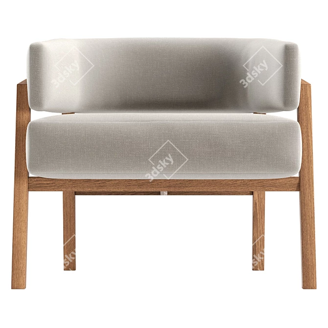 Athena Chair: High-Resolution, Realistic Model 3D model image 2