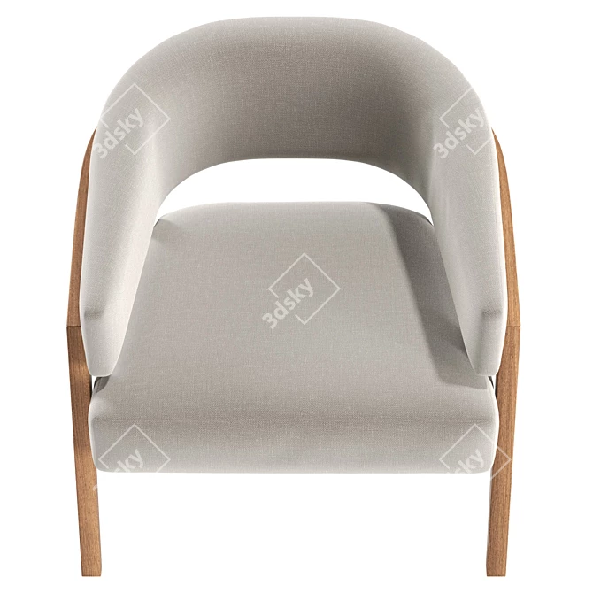 Athena Chair: High-Resolution, Realistic Model 3D model image 3