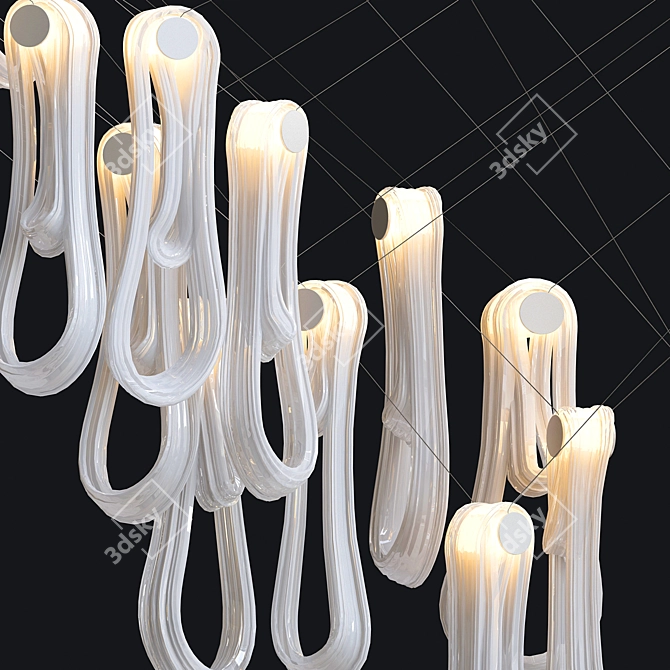 Modern Bocci 87,35 Lighting Art 3D model image 2