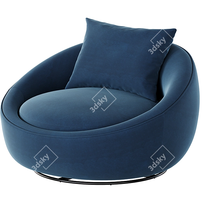 Parla Bloom Armchair 3D Models 3D model image 1