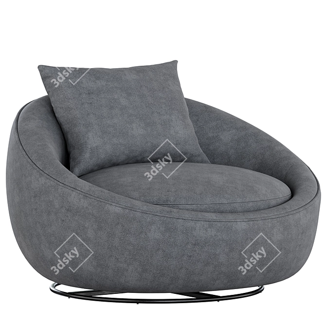 Parla Bloom Armchair 3D Models 3D model image 4