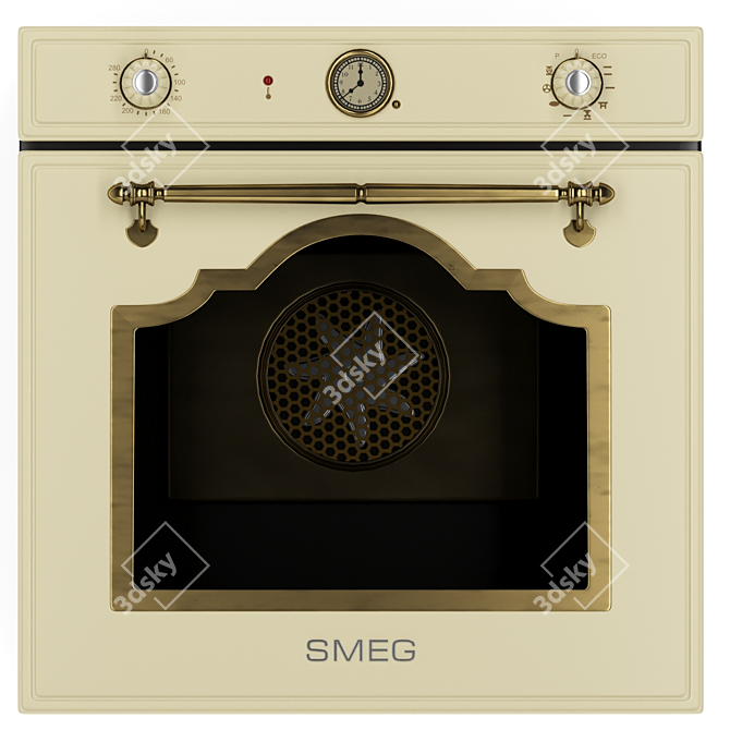 High-Quality SMEG Kitchen Appliance Files 3D model image 7