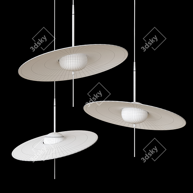 Adjustable Mono Light Fixture 3D model image 4