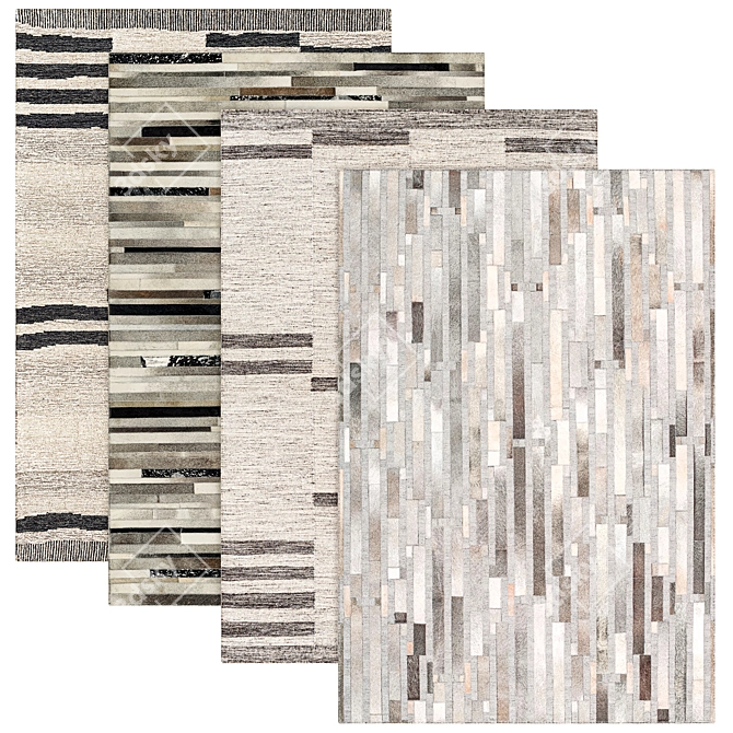 Parquet Rugs 3D Model Corona 3D model image 1