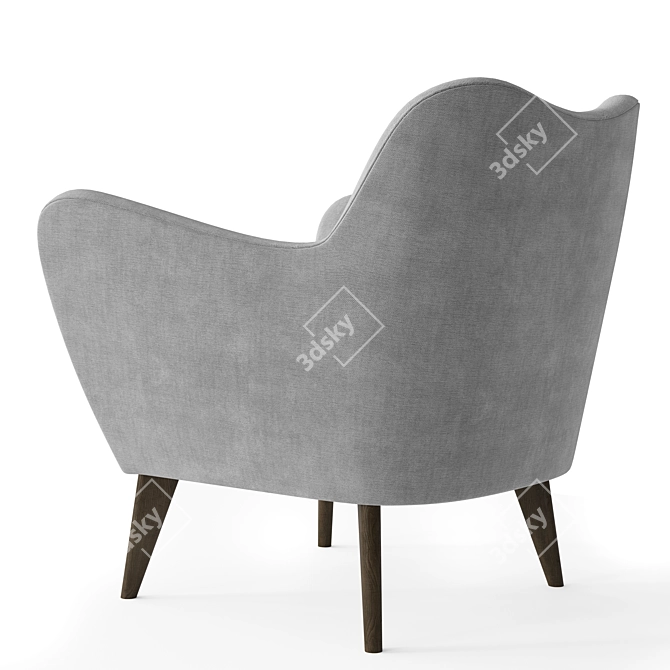 Modern RH Florent Chair - Restoration Hardware 3D model image 3
