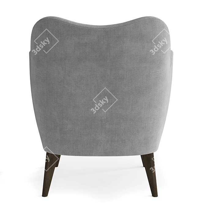 Modern RH Florent Chair - Restoration Hardware 3D model image 4