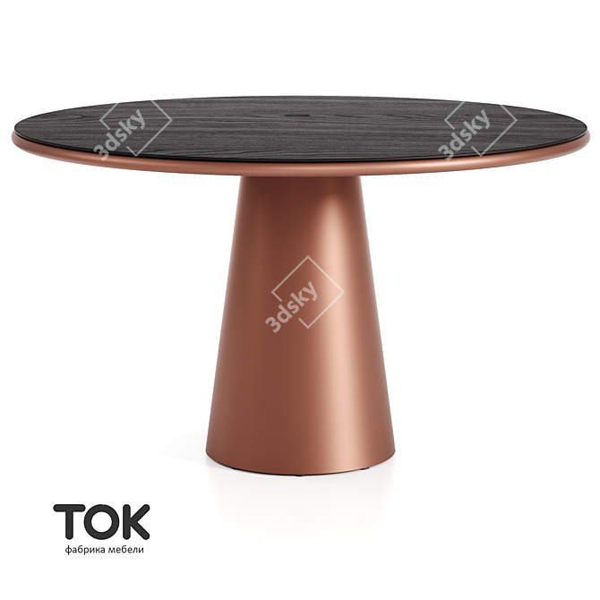 Orbita Steel Classic Table 3D model image 1