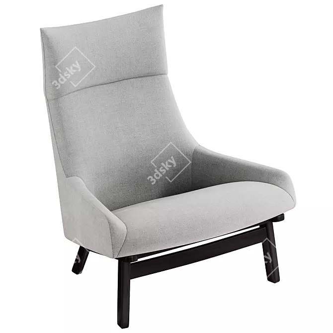 Modern Sunday Armchair Furniture 3D model image 3