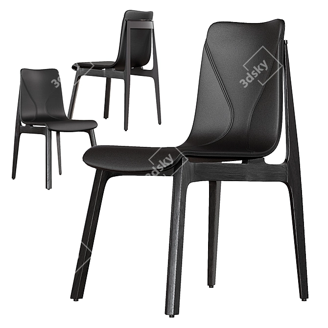 Modern Mariani BABETTE Chair 3D model image 2