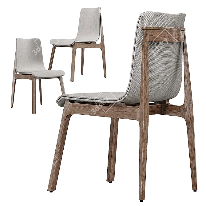 Modern Mariani BABETTE Chair 3D model image 3