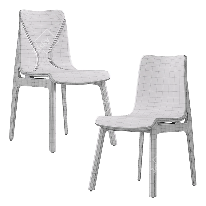 Modern Mariani BABETTE Chair 3D model image 5