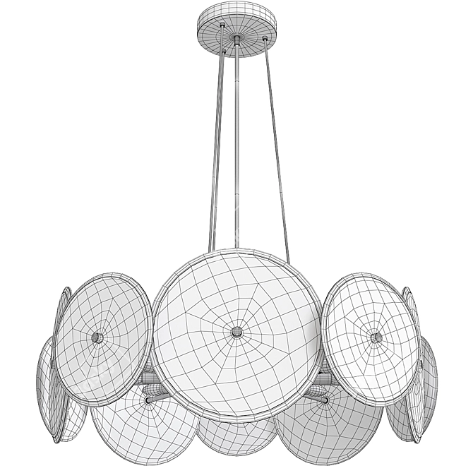 Remedi 2013 Chandelier Millimeters V-Ray 3D model image 2