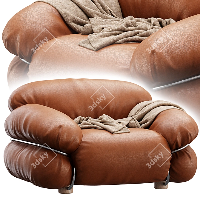 Sesann Designer Sofa Furniture 3D model image 1