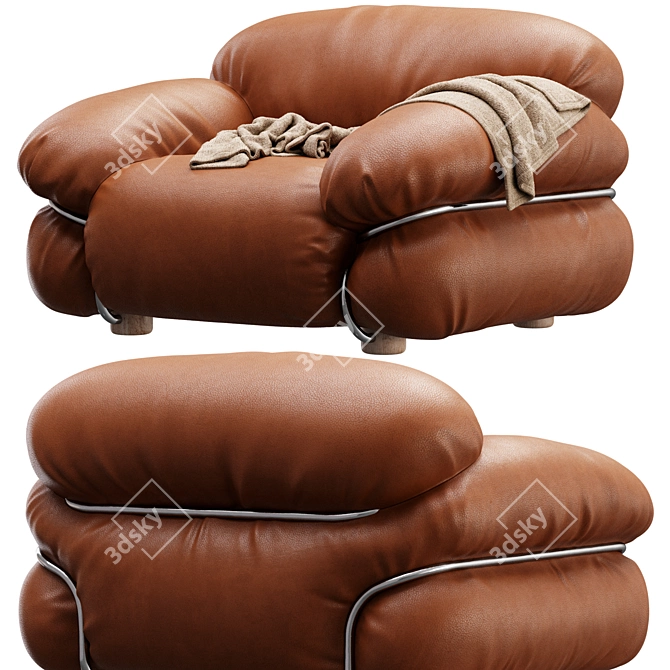 Sesann Designer Sofa Furniture 3D model image 4