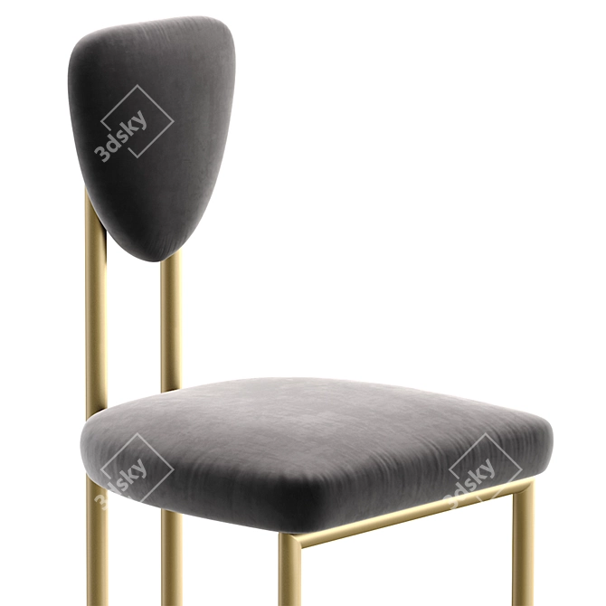 AURORA Bar Stool by Cazarina 3D model image 4