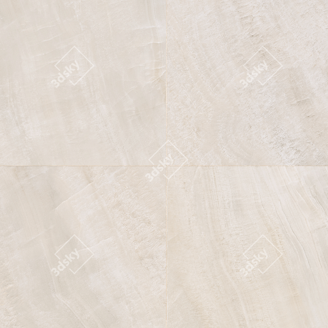 Title: Infinite White Onice Marble 3D model image 2