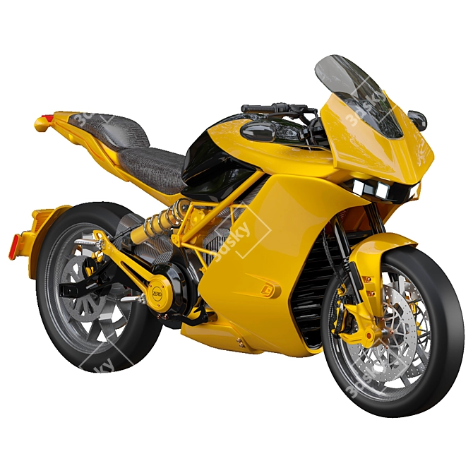 2015 Zero Moto 3D Model 3D model image 1