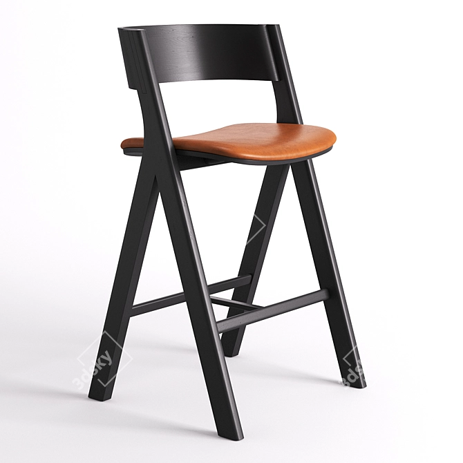 Modern Cantarutti Bar Stool 18K 3D model image 3