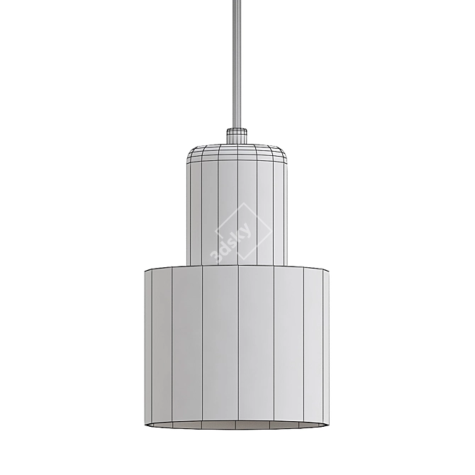 Elegant Wicklow Model Lamp 3D model image 2