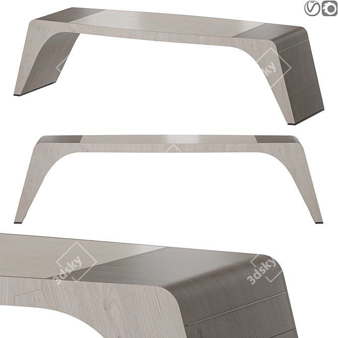 Giorgetti Tenet Modern Luxury Sofa 3D model image 1