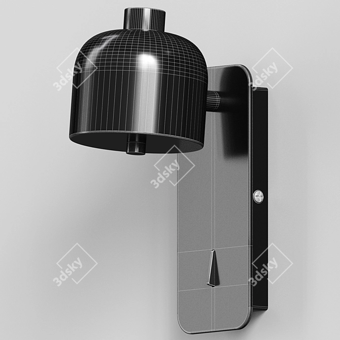 Modern Minimalist Wall Lamp 3D model image 6