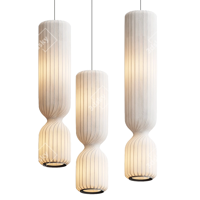 Modern TAISTO Pendant Light 3D model image 1