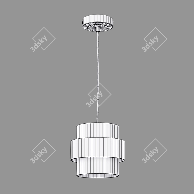  Eurosvet Arcada Pendant Light 3D model image 2