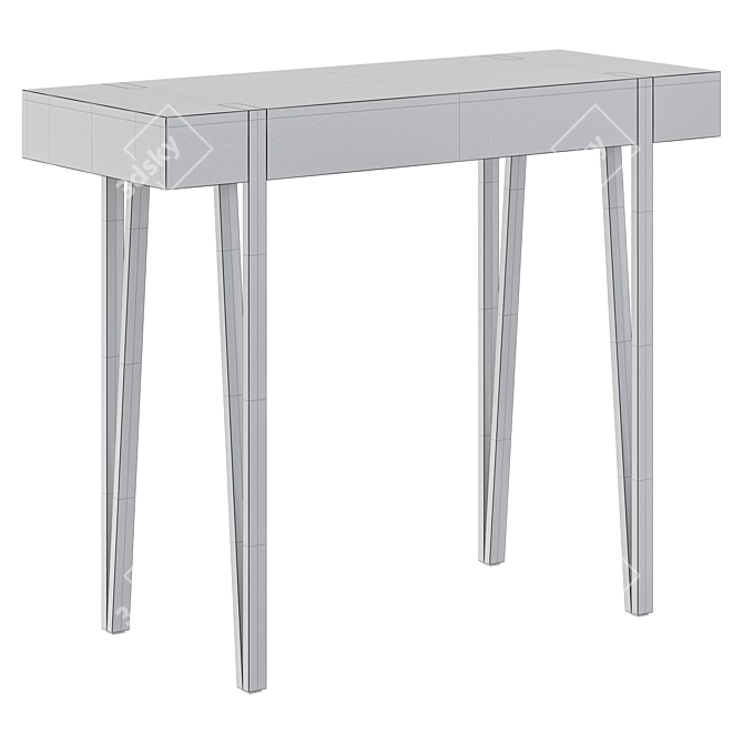 Adena Industrial Console Table 3D model image 3