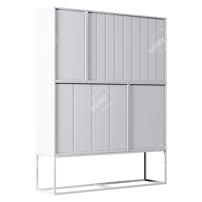 Wolfang Storage Cabinet - Bold Forms 3D model image 3