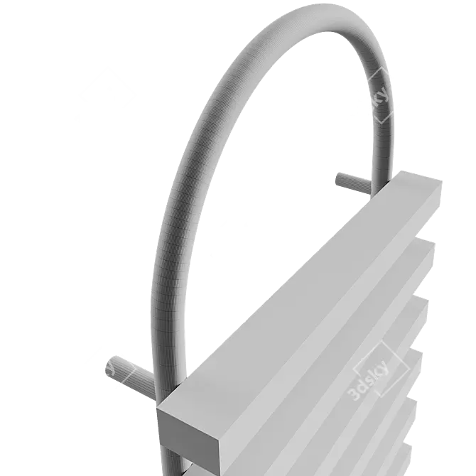 Carisa Exodus Towel Warmer 3D model image 2