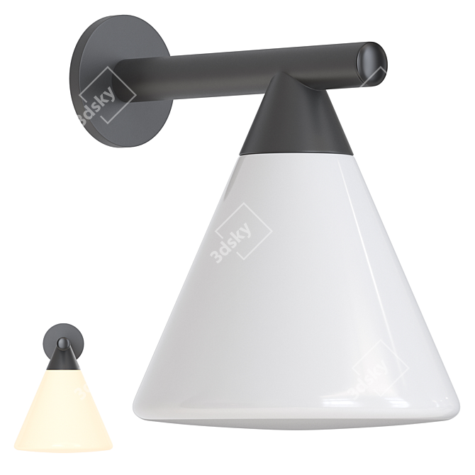 Ago PROBE Wall Sconce 3D model image 1