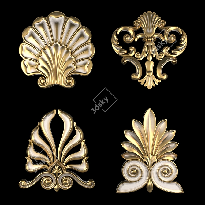 3D Ornament Modelling Kit 3D model image 3