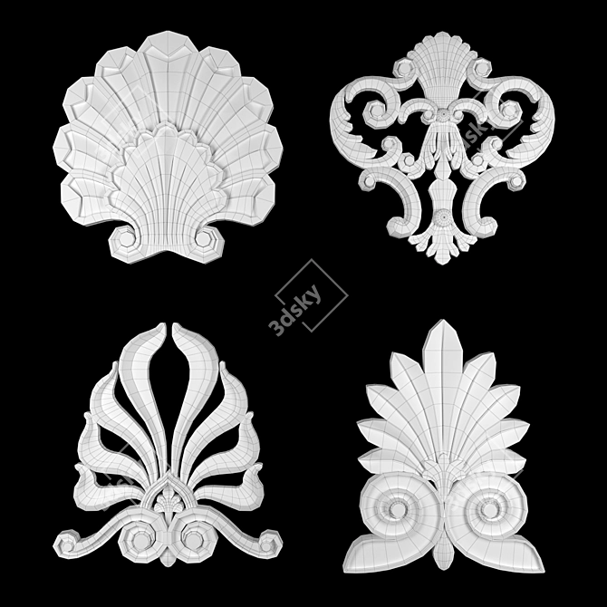 3D Ornament Modelling Kit 3D model image 4