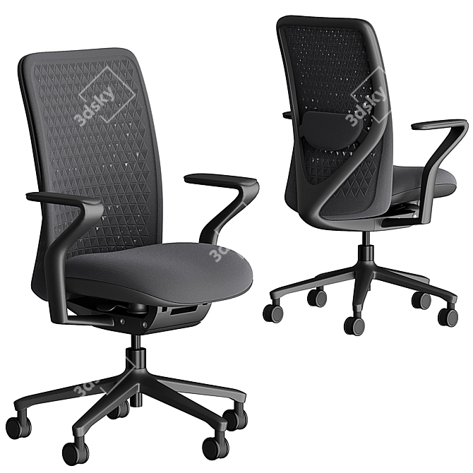 Ergonomic Verve Chair - 3D Model 3D model image 11