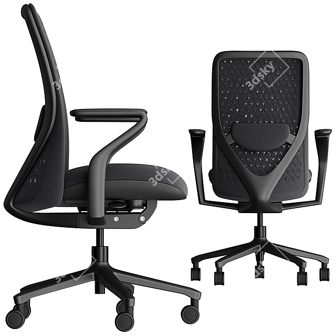 Ergonomic Verve Chair - 3D Model 3D model image 12