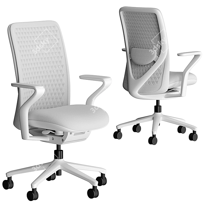 Ergonomic Verve Chair - 3D Model 3D model image 20