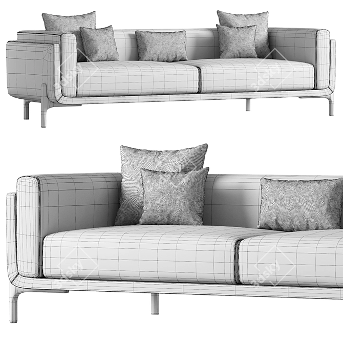  Regnum Koltuk Sofa Set 3D model image 3