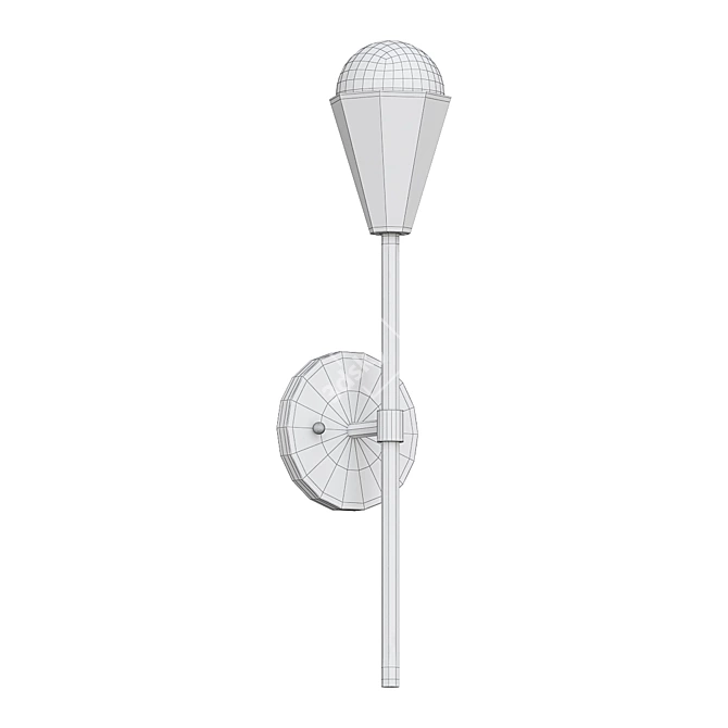 AVE 1 Wall Sconce by ImperiumLoft 3D model image 3