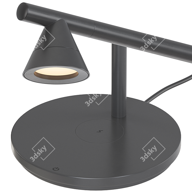 Sleek AGO PROBE Floor Stand 3D model image 2