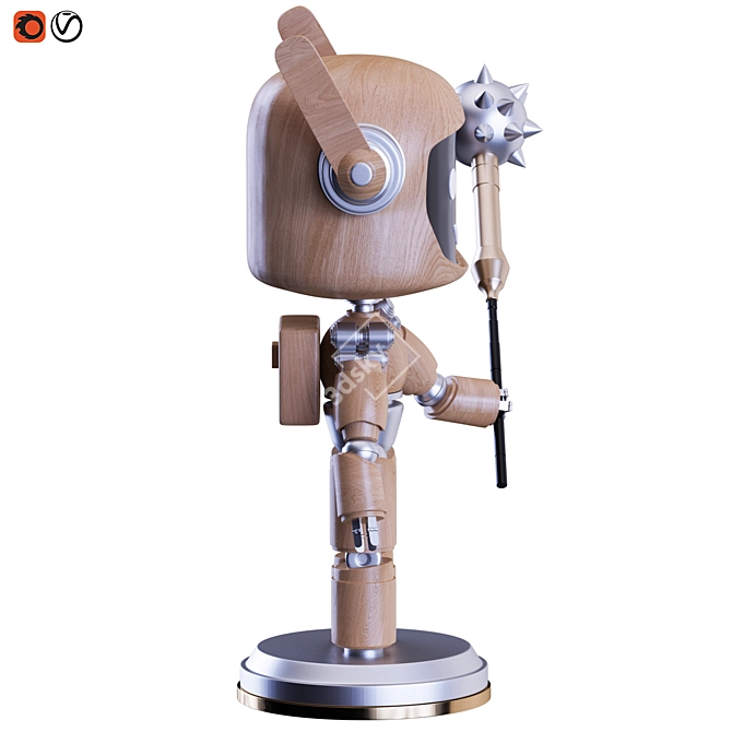 Enhanced Model with Render Options 3D model image 5