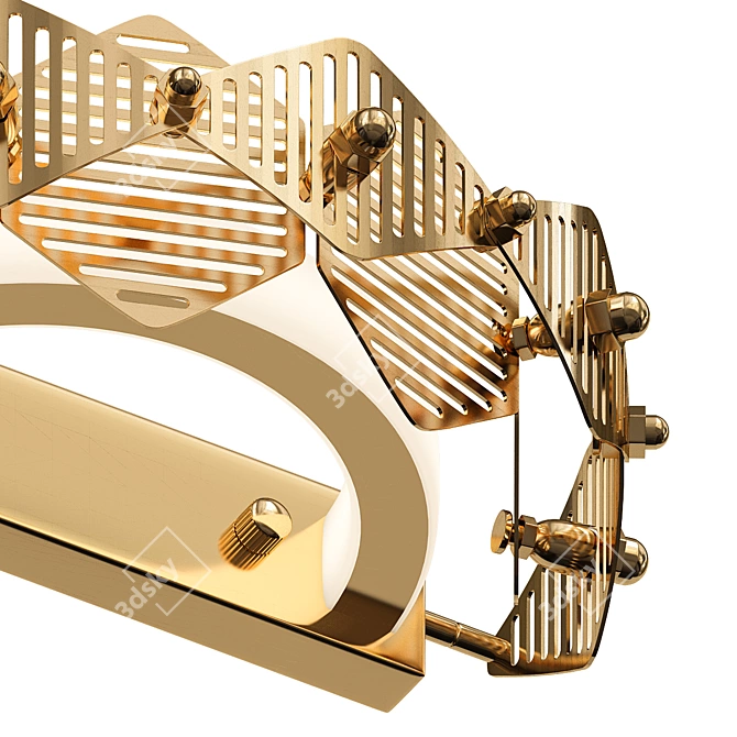 Luxe Wall Light by ImperiumLoft 3D model image 2