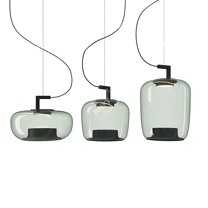  Brokis Double Pendant Lamp 3D model image 6