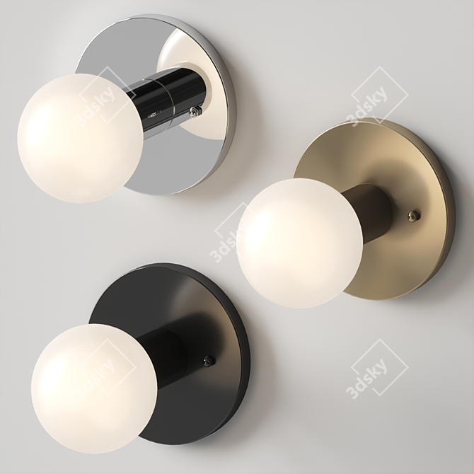 Peared Creation Sconce Light 3D model image 2
