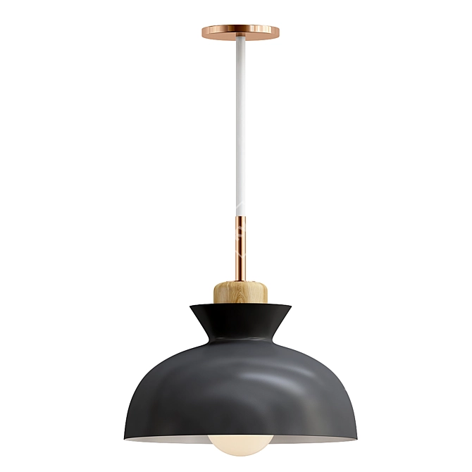 Modern Designer OMG Model Lamp 3D model image 1