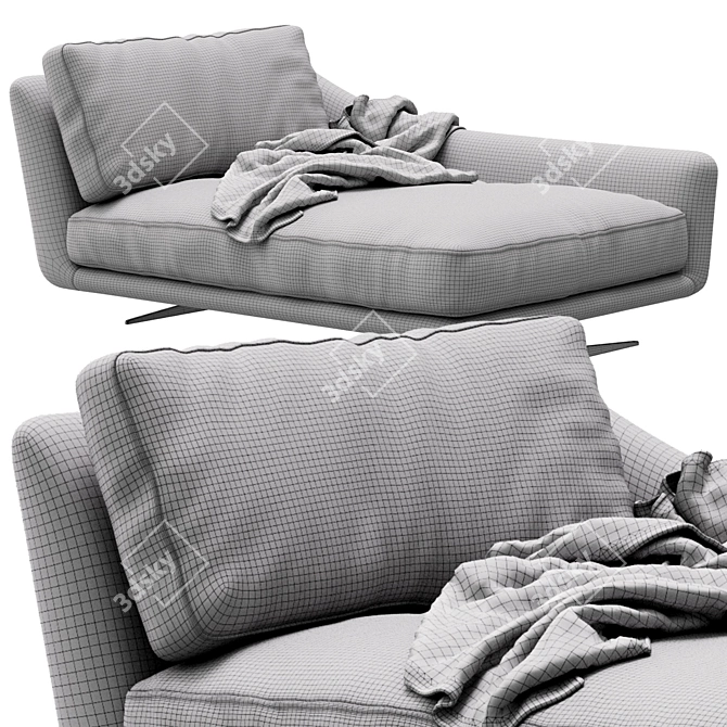 Modern Bonaldo Skid Furniture Design 3D model image 4