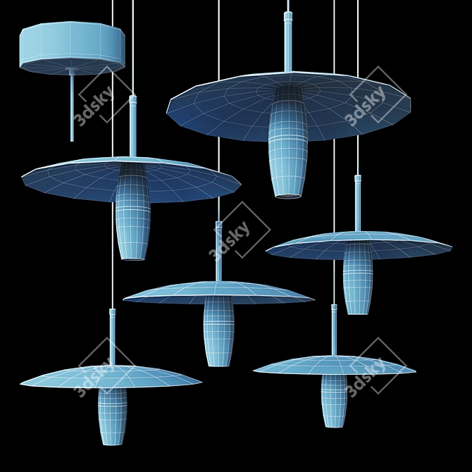 Modern Lampatron Runar B Design 3D model image 3