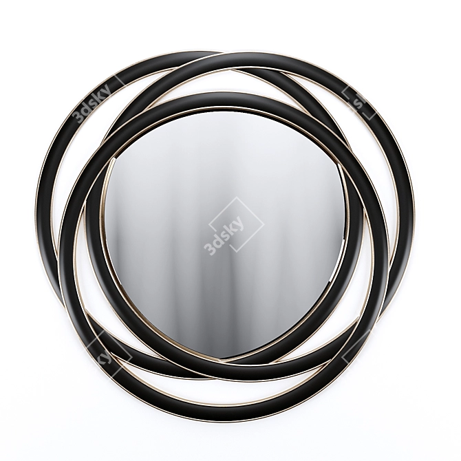 Elegant Panno Mirror Kalisto 3D model image 1