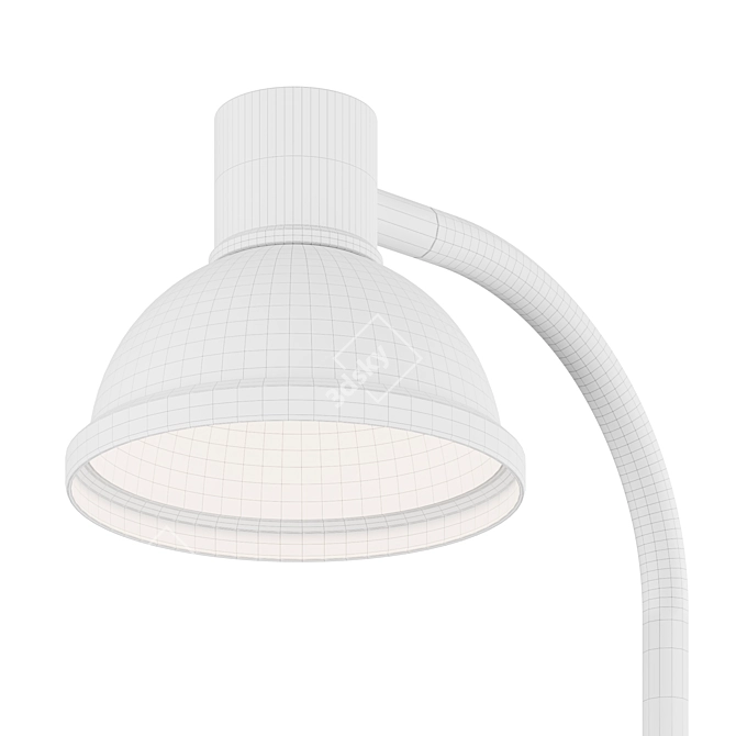 Iconic LP Post Light 3D model image 3